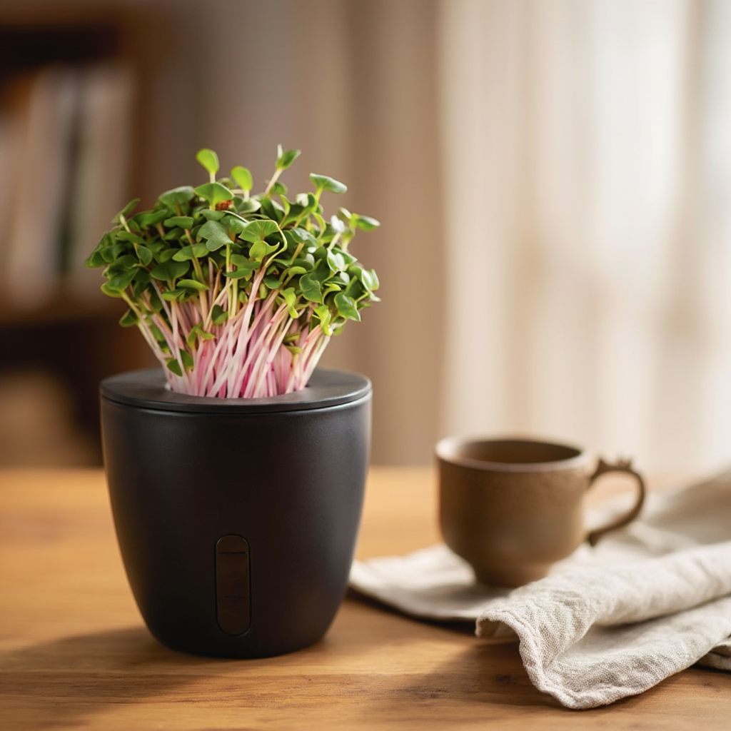 Self Watering Plant Pot with Water Level Indicator