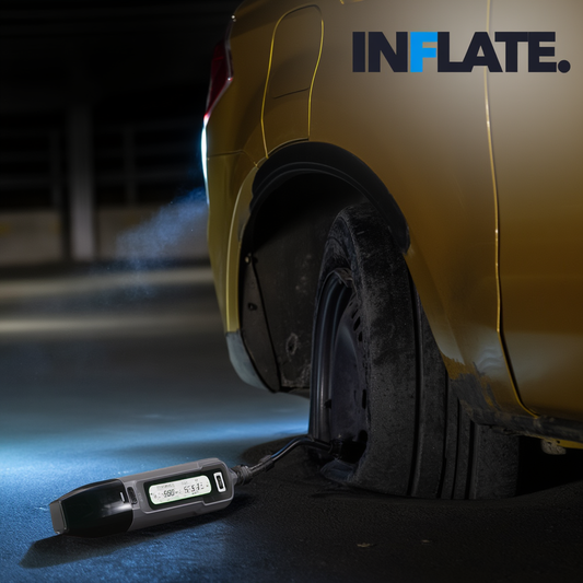 4-in-1 Car Emergency Tool with Vacuum, Tyre Inflator, Jump Starter & Torch