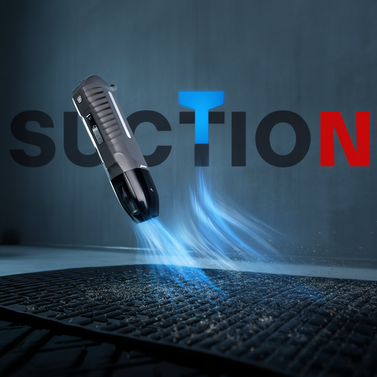 4-in-1 Car Emergency Tool with Vacuum, Tyre Inflator, Jump Starter & Torch