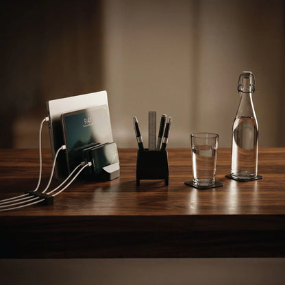 Modular Desk Organiser with Multi-Device Charging.