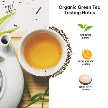 Tearaja Organic Green Tea – Loose Leaf 100 g