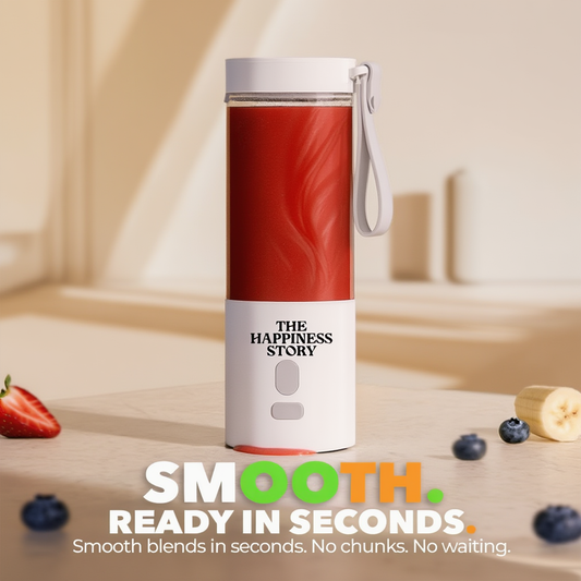 Portable Personal Blender with USB-C Charging | 500ml Rechargeable Smoothie Maker |