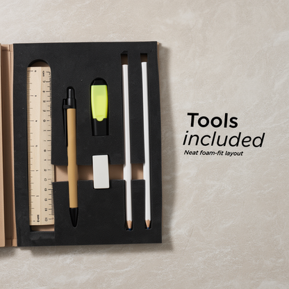 Premium Eco Stationery Kit (Tri-Fold)