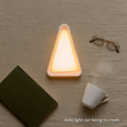 Gravity Sensor Flip LED Lamp with 3 Brightness Modes & Feather Touch