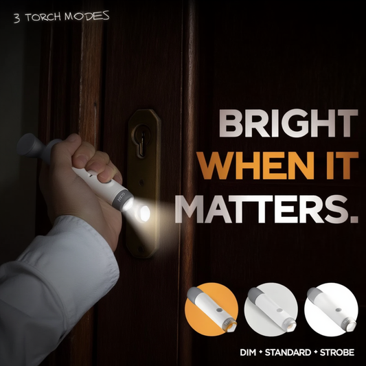 Rechargeable Torch with Massager | 2-in-1 Gadget