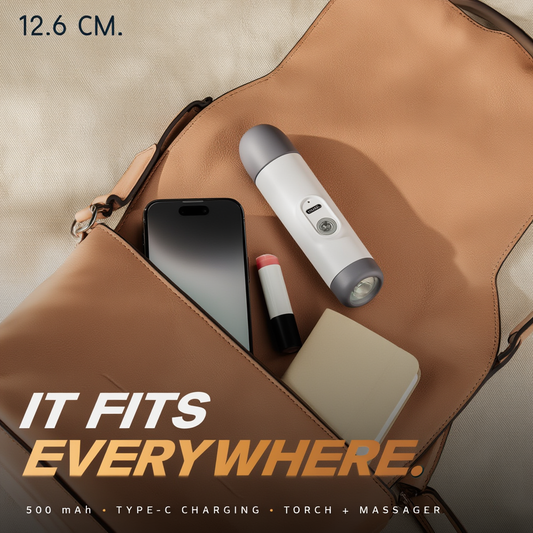 Rechargeable Torch with Massager | 2-in-1 Gadget