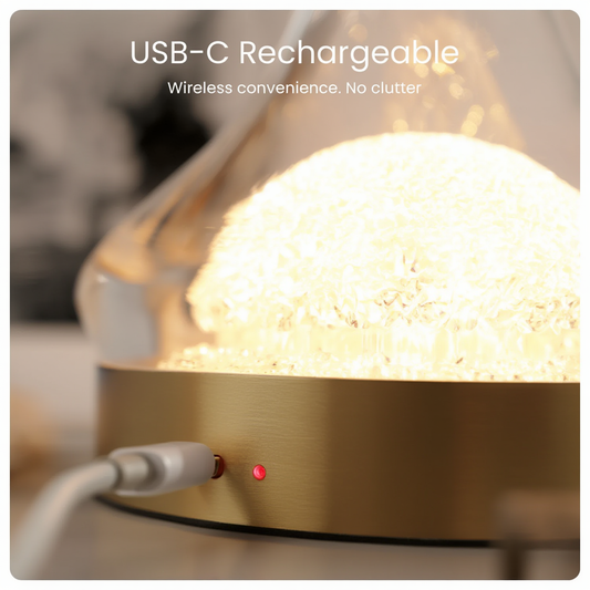 Premium Gold Crystal Table Lamp