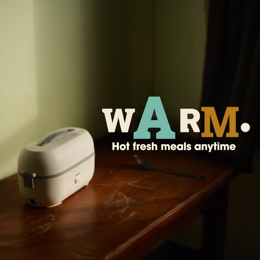 Electric Lunch Box with Steam Heating & 304 Steel Containers