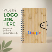 Eco Friendly Bamboo Notebook