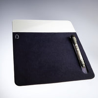 Smart 2-in-1 Eco Felt Mouse Pad with Erasable Writing Board & Whiteboard Marker |28×22 cm