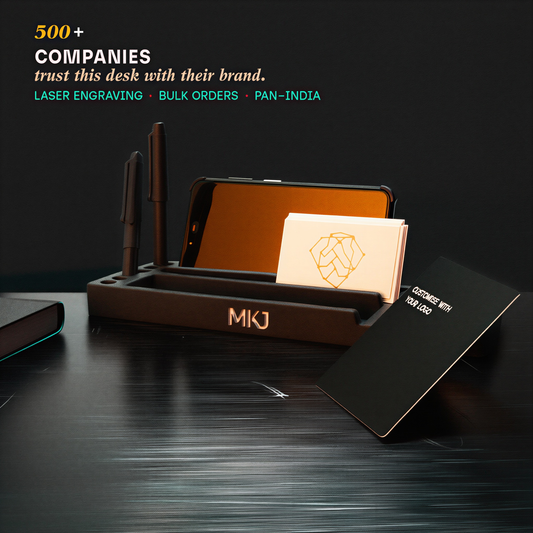 Concrete Desk Organiser for Office