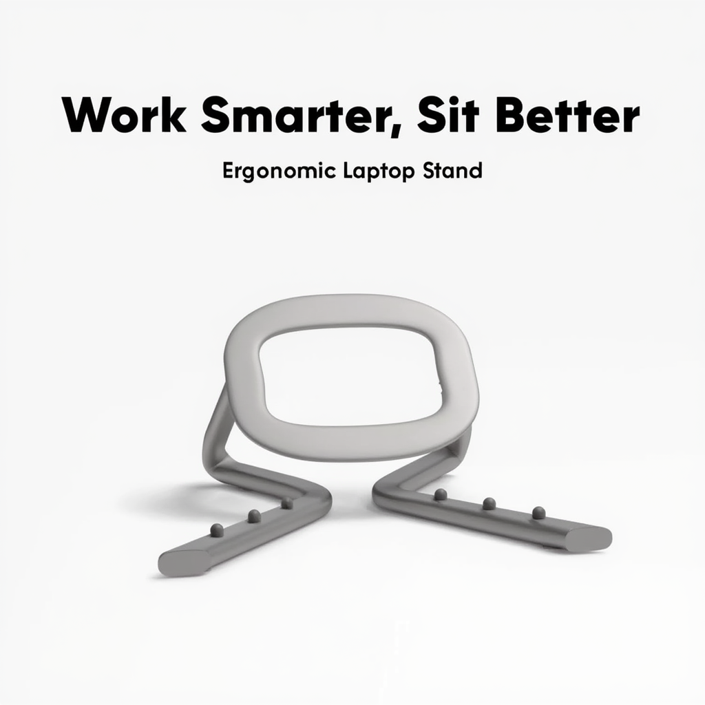Ergonomic Foldable Laptop Stand