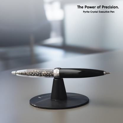 Pyrite Executive Ball Point Pen with Magnetic Stand