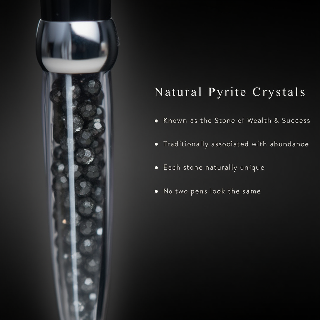 Pyrite Executive Ball Point Pen with Magnetic Stand