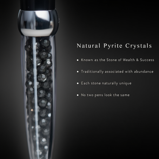 Pyrite Executive Ball Point Pen with Magnetic Stand