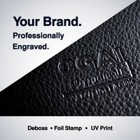 Leatherite Utility Organizer Pouch – Hand-Stitched | Custom Branded Corporate Gift