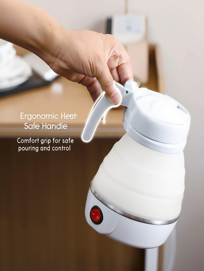 Foldable Electric Travel Kettle & Cook Pot – 0.6L