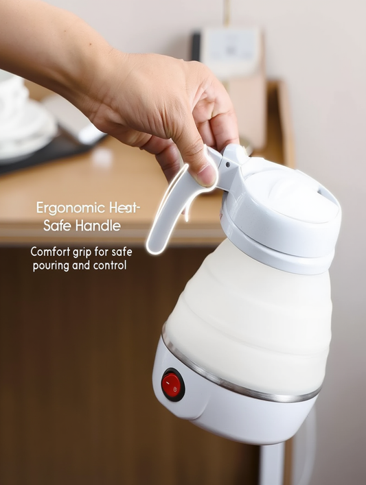 Foldable Electric Travel Kettle & Cook Pot – 0.6L