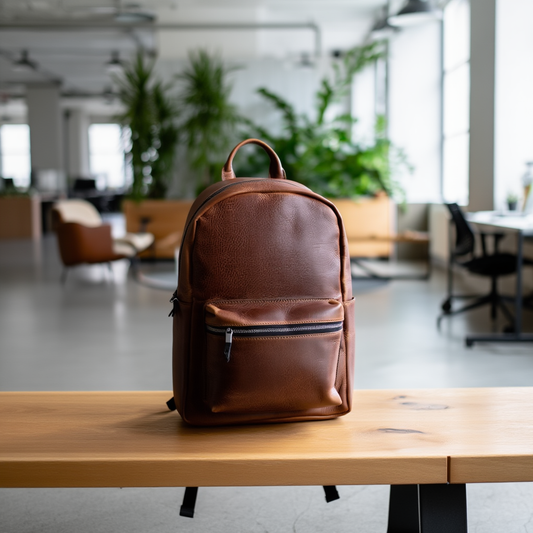 POLICE Laptop Backpack – Vegan Leather & Premium Finish