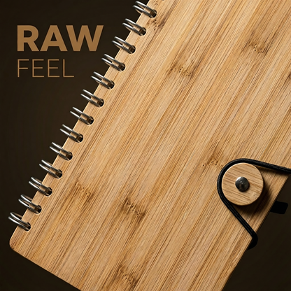 Eco Friendly Bamboo Notebook