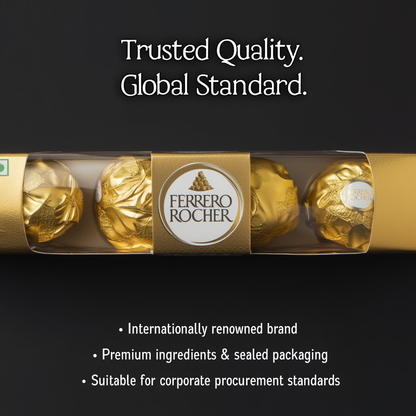 Ferrero Rocher Chocolate Gift Pack (4 Pieces)
