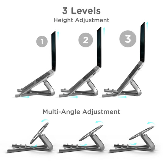 Ergonomic Foldable Laptop Stand