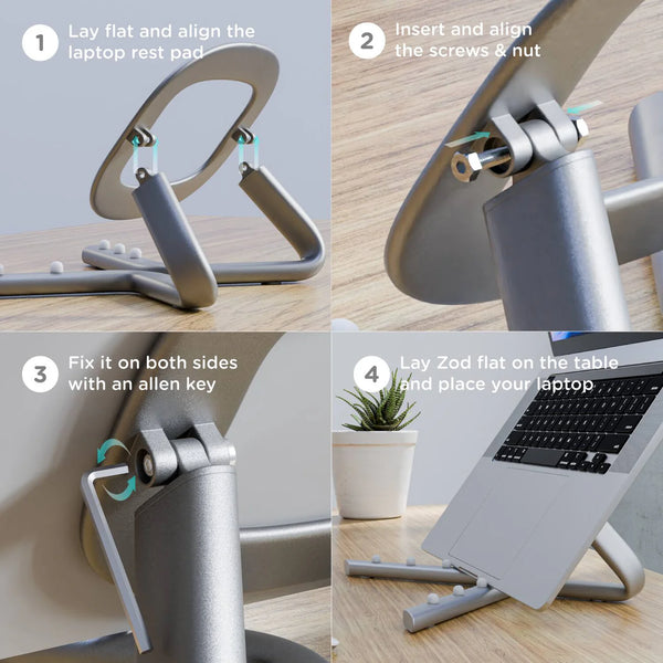 Ergonomic Foldable Laptop Stand