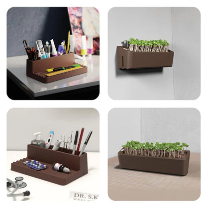 LED Acrylic Planner & Desk Organizer