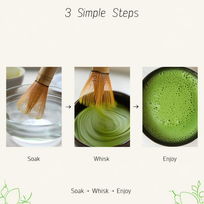 Handcrafted Bamboo Matcha Whisk (Chasen)