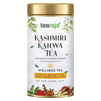 Kashmiri Kahwa Loose-Leaf Green Tea – 100 g