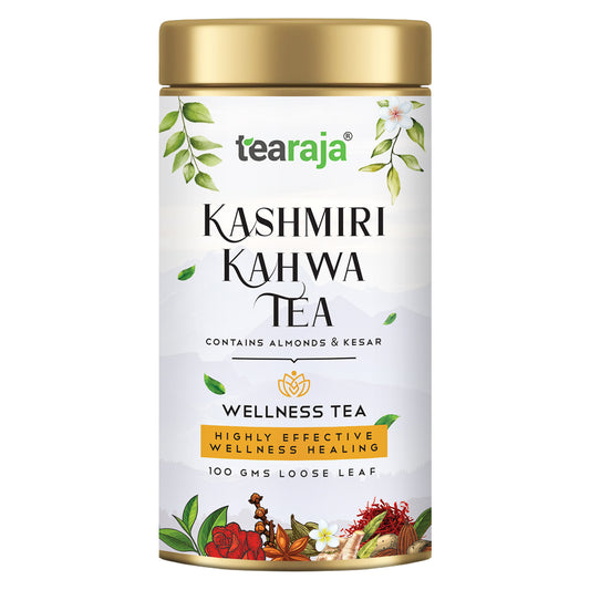 Kashmiri Kahwa Loose-Leaf Green Tea – 100 g
