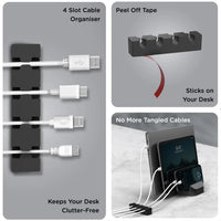 Modular Desk Organiser with Multi-Device Charging.