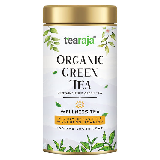 Tearaja Organic Green Tea – Loose Leaf 100 g