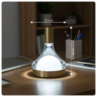 Premium Gold Crystal Table Lamp