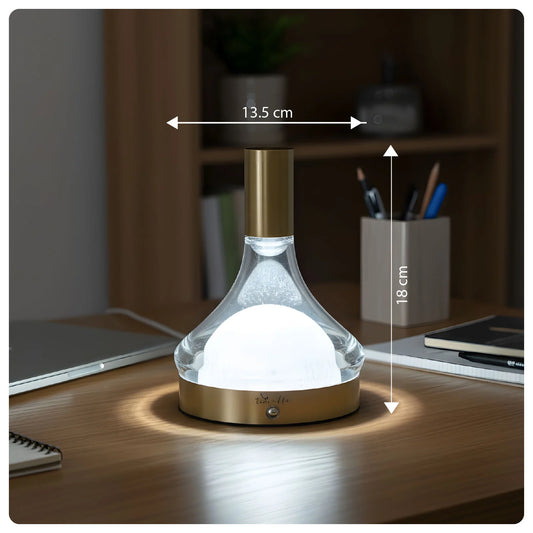 Premium Gold Crystal Table Lamp